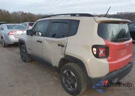 2016 Jeep Renegade Sport из США, поврежденный, VIN ZACCJBAW3GPD90170